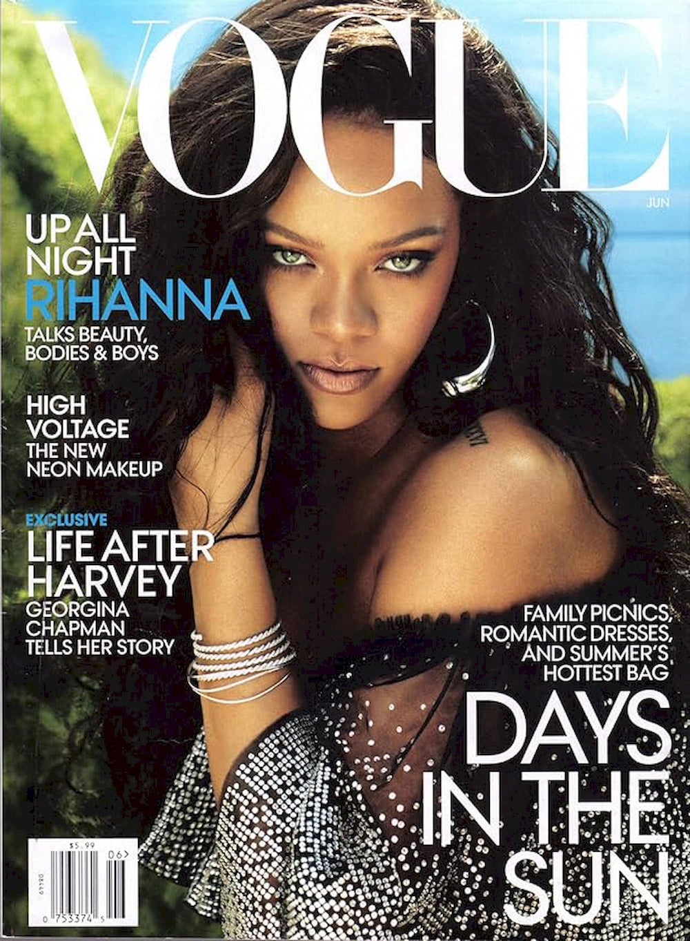 Vogue Magazine USA 2018-06 – Rihanna – Édition originale