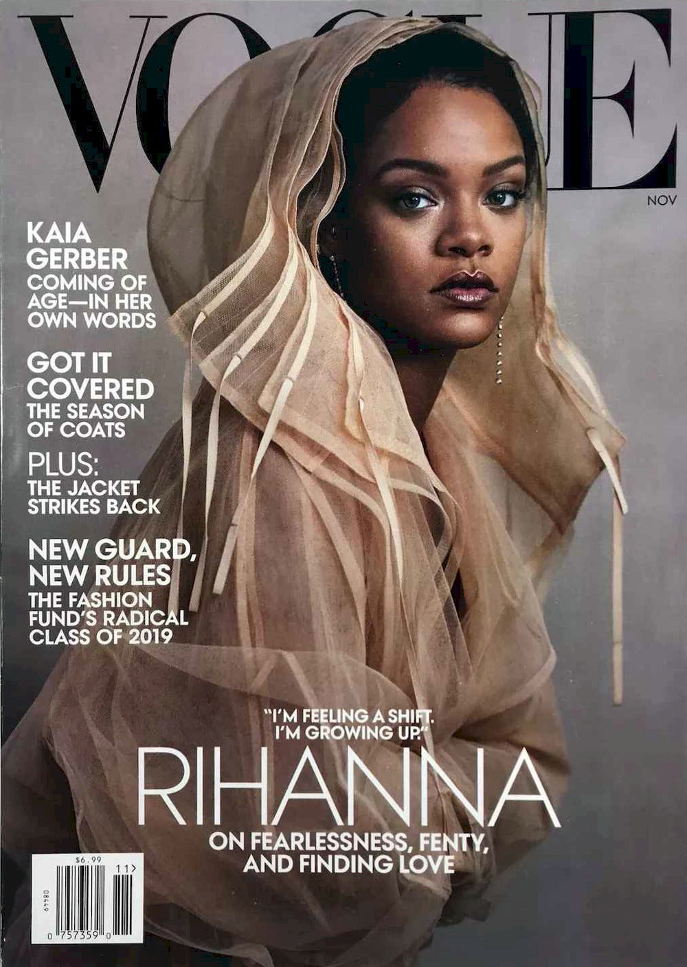 Vogue Magasin USA 2019-11 Rihanna Originalutgåva