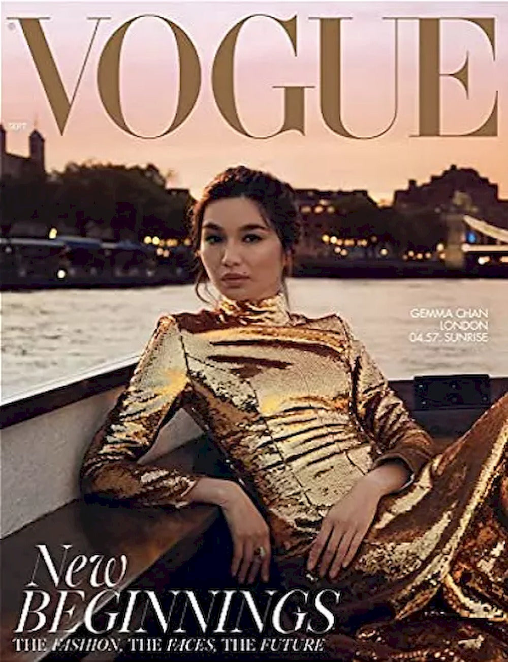 Vogue Magazin UK 2021-09 Gemma Chan