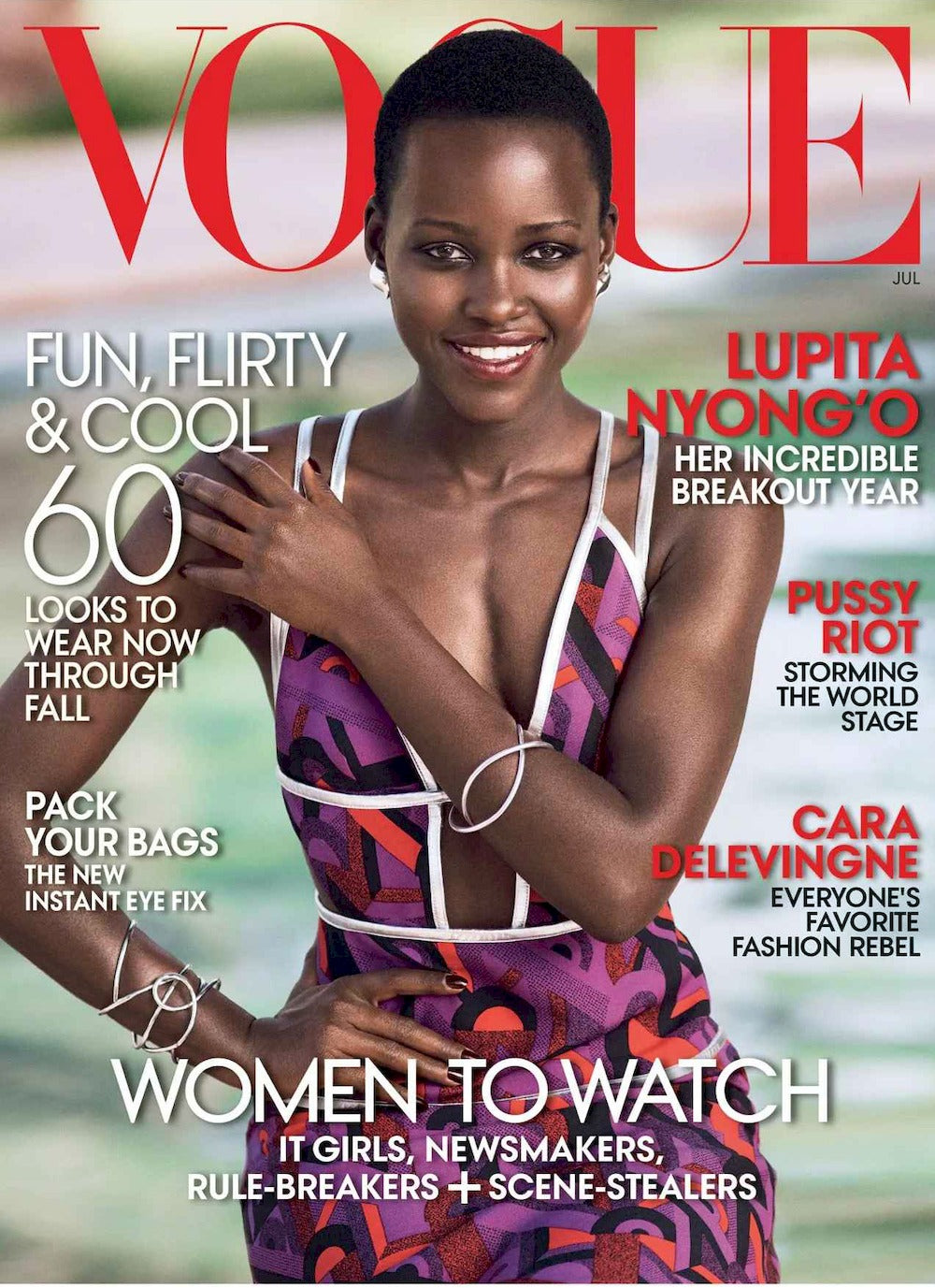 Vogue Magazin USA 2014-07 Lupita Nyong'o