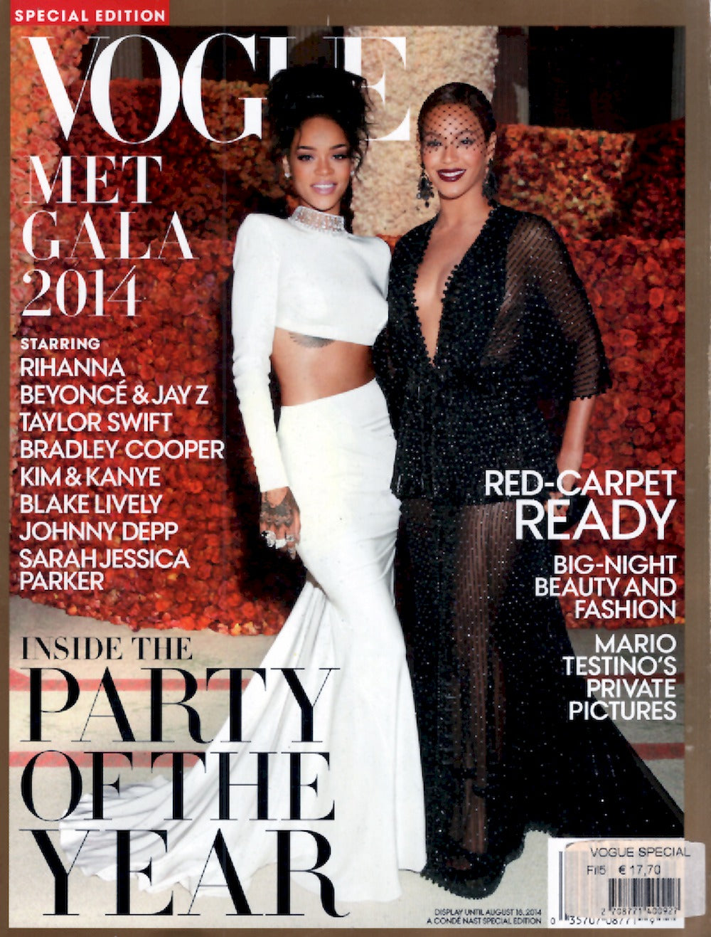 Vogue Revista USA 2014 Rihanna Beyoncé Edición original