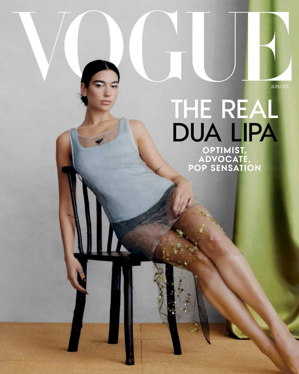 Vogue Lehti USA 2022-06+07 Dua Lipa Alkuperäinen painos