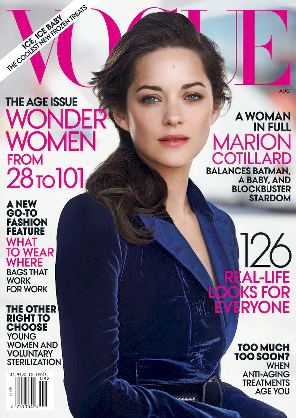 Vogue Magazin USA 2012-08 Marion Cotillard