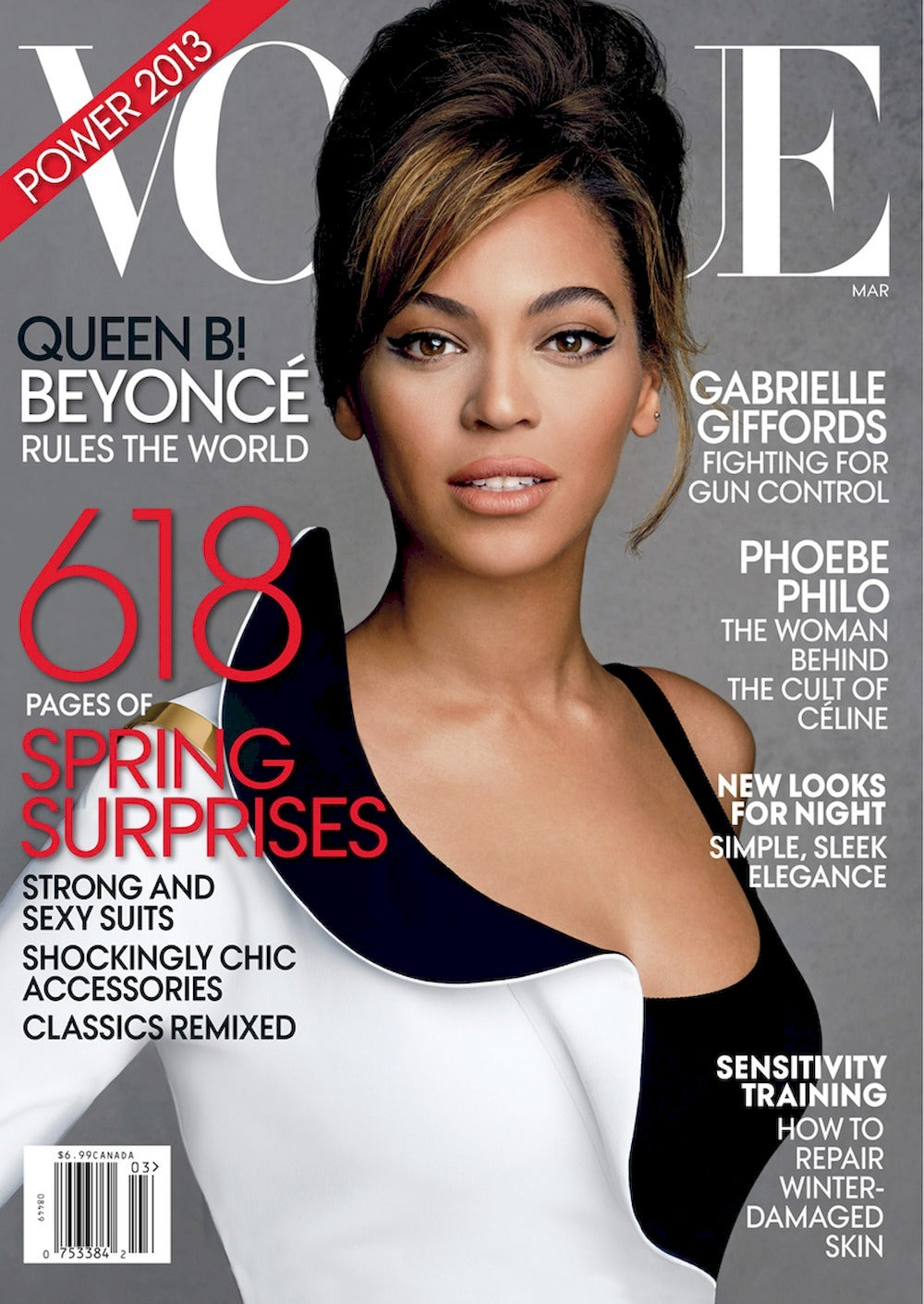 Vogue Magazine USA 2013-03 Beyonce Original Print Issue