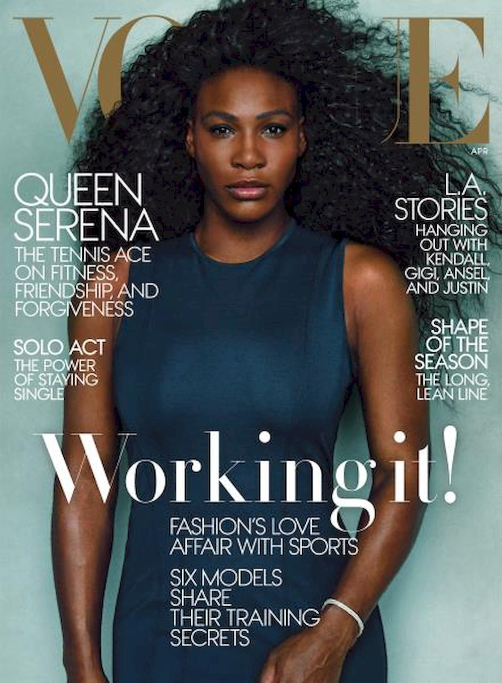 Vogue Magazin USA 2015-04 Serena Williams