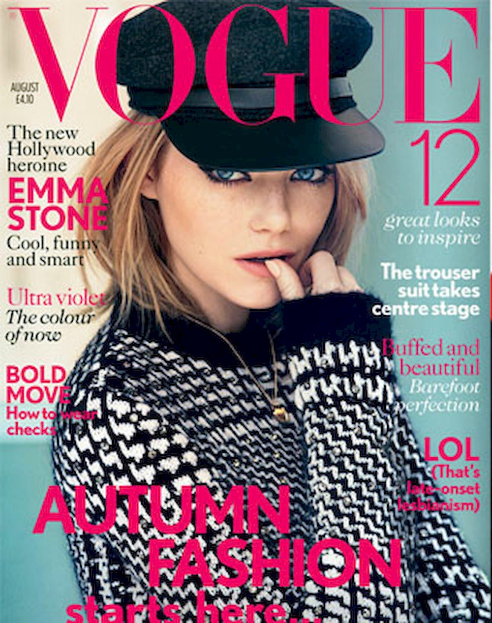 Vogue Magazin UK 2012-08 Emma Stone