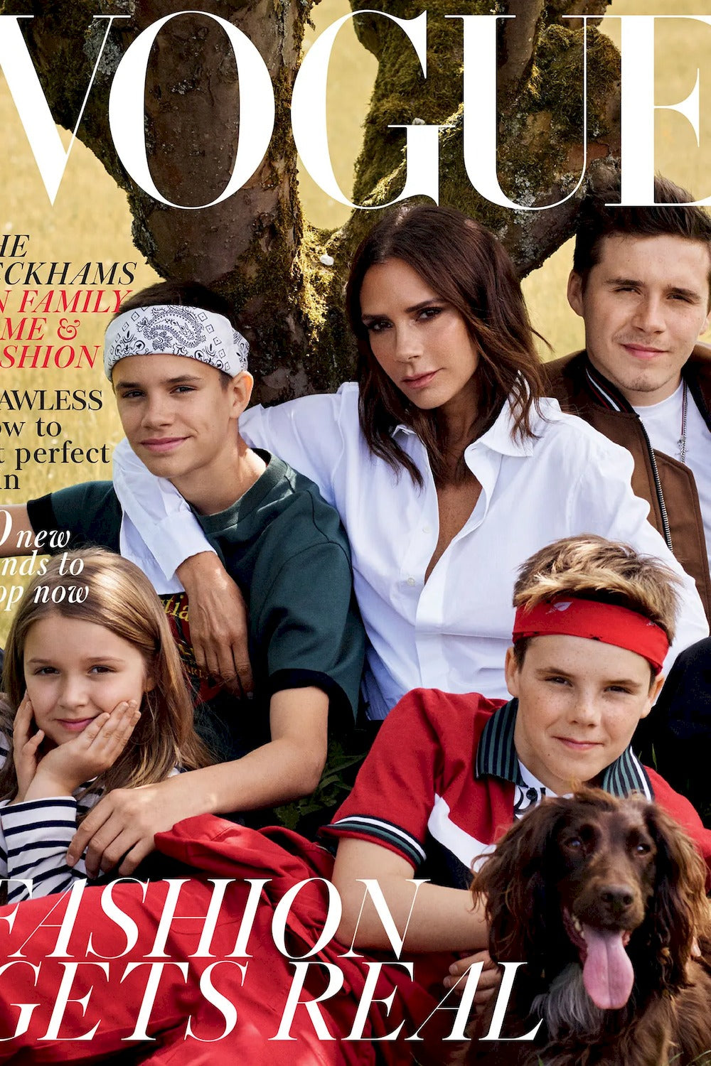 Vogue Magazin UK 2018-10 Victoria Caroline Beckham