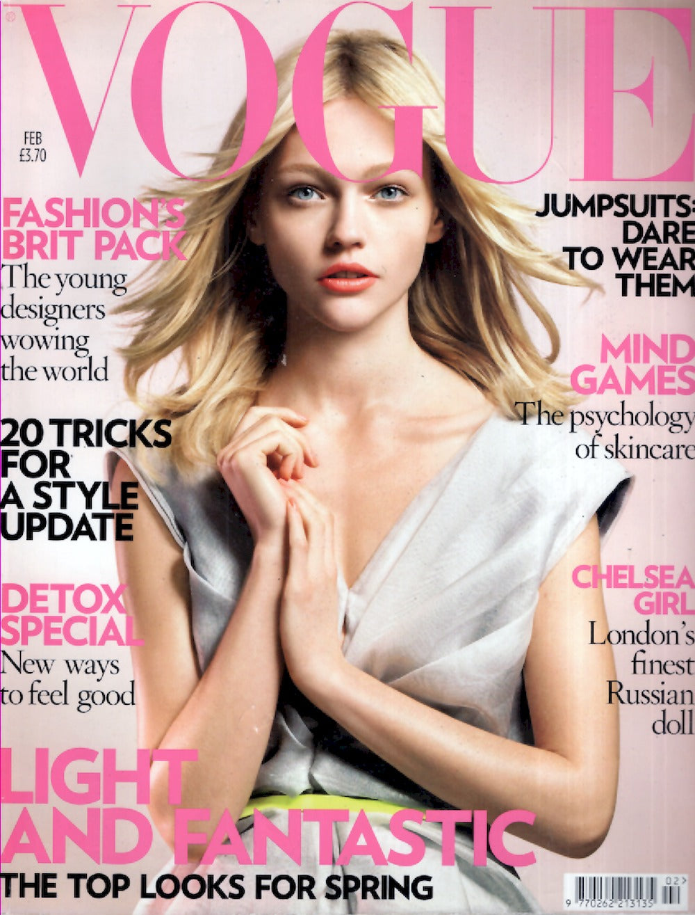 Vogue Magazine UK 2008-02 Sasha Pivovarova