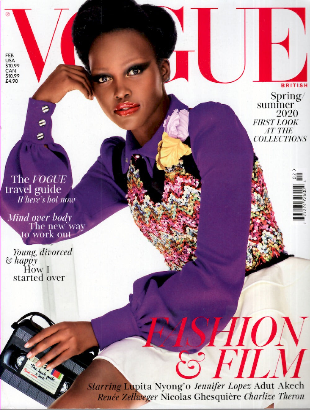 Vogue Magazin UK 2020-02 Lupita Nyong'o