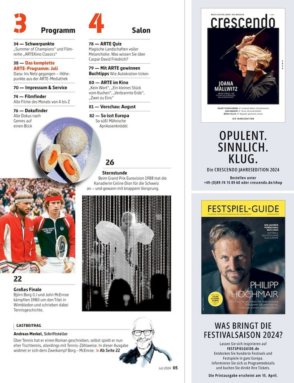 Arte Magazine Allemagne 2024-07 Bruce Springsteen