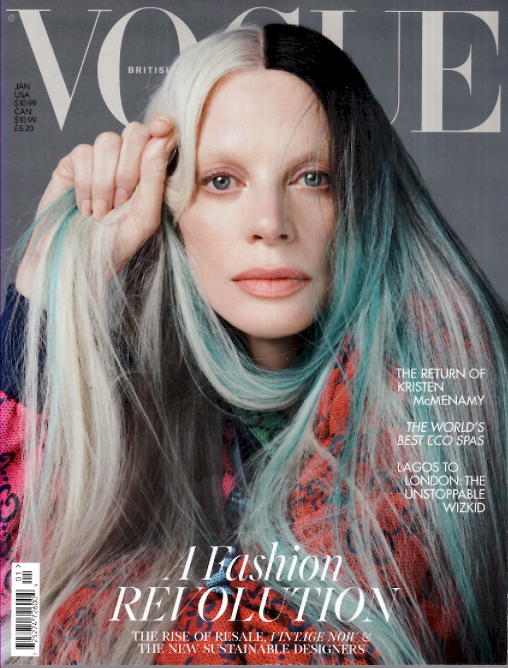 Vogue Magazin UK 2022-01 Kristen McMenamy