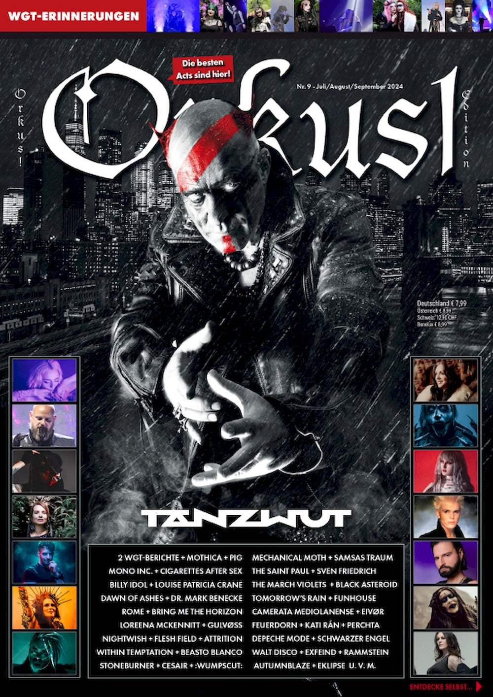 Orkus Magazin Deutschland 2024-07+08 Depeche Mode Pig Mothica Billy Idol