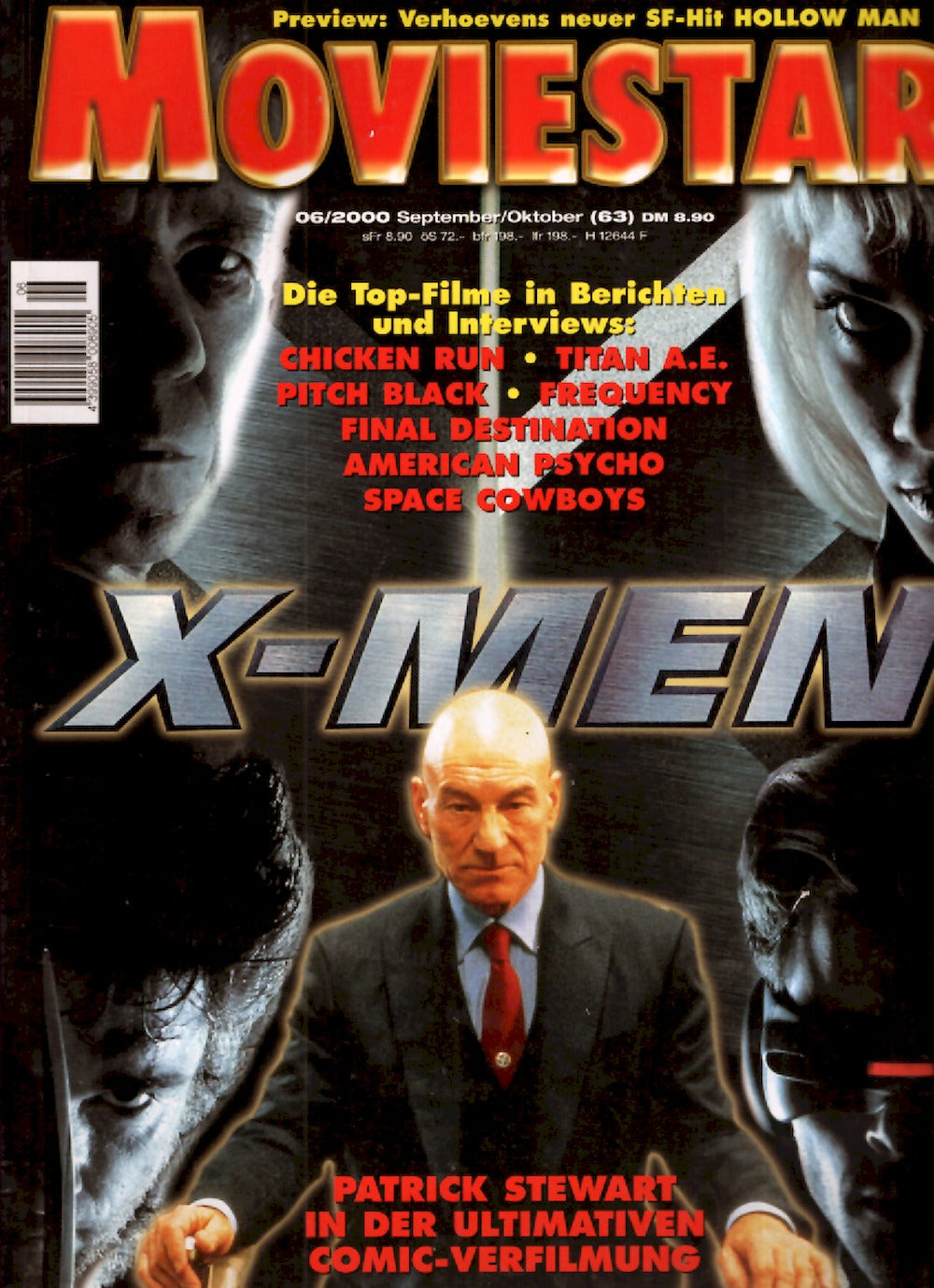 Moviestar Magazin Deutschland 2000 #63 Patrick Stewart