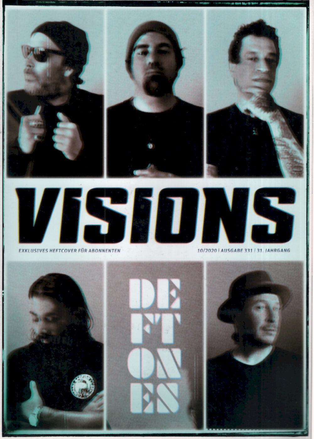 Visions Magazin Deutschland 2020 #331 Deftones Edition