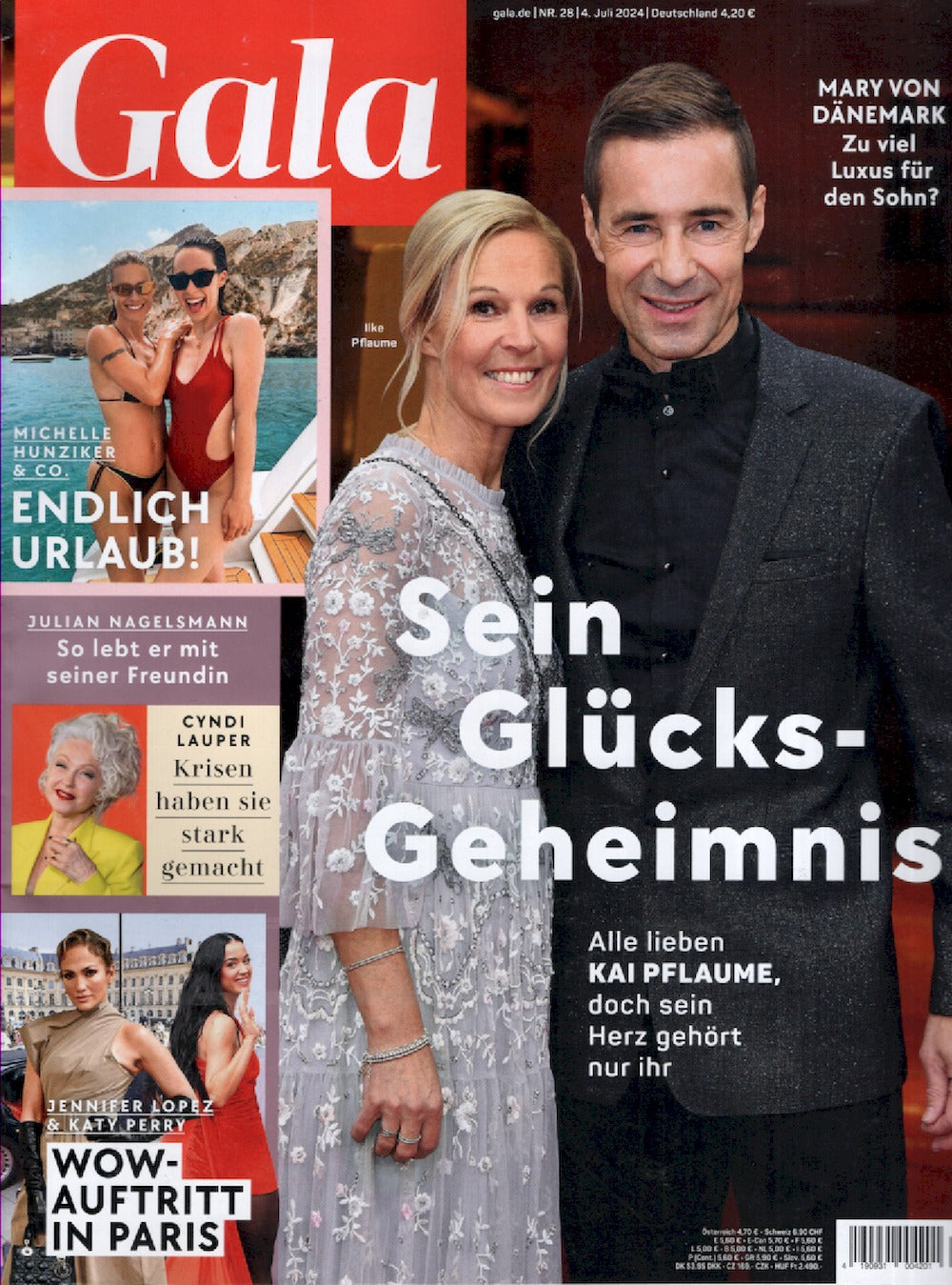 Gala Magazin Deutschland 2024-28 Cyndi Lauper Jennifer Lopez