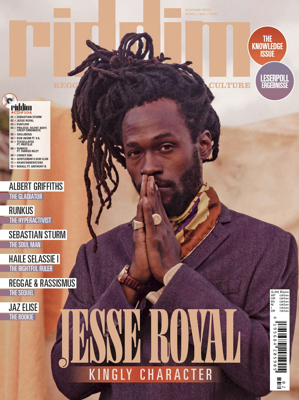 Riddim Magazin Deutschland 2021 #104 Jesse Royal