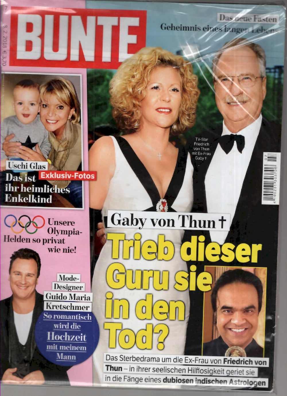 Bunte Magazin Deutschland 2018-07 Gaby Von Thun Uschi Glas