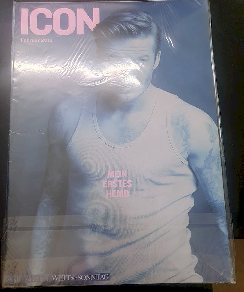 Icon Magazin Deutschland 2012-02 David Beckham