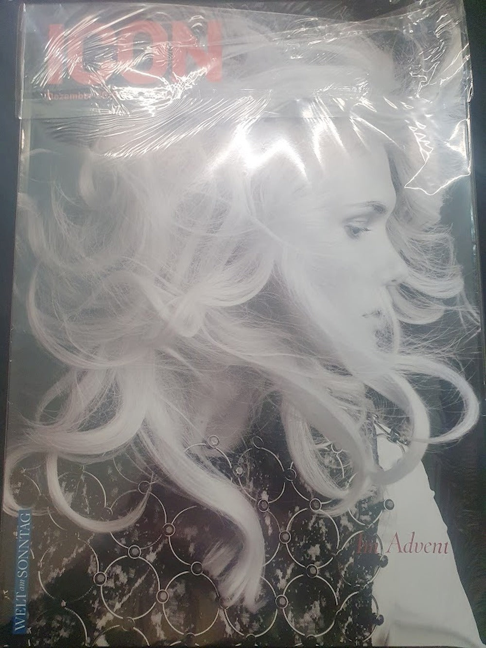 Icon Revista Alemania 2015-12 Claudia Schiffer Edición original