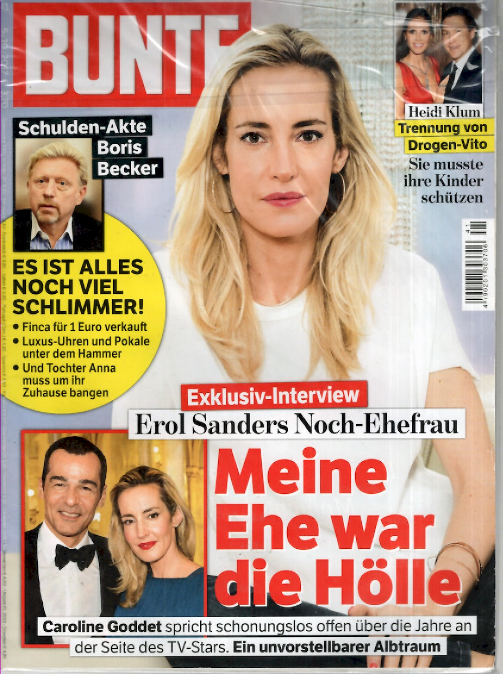 Bunte Magazin Deutschland 2017-41 Boris Becker Caroline Goddet