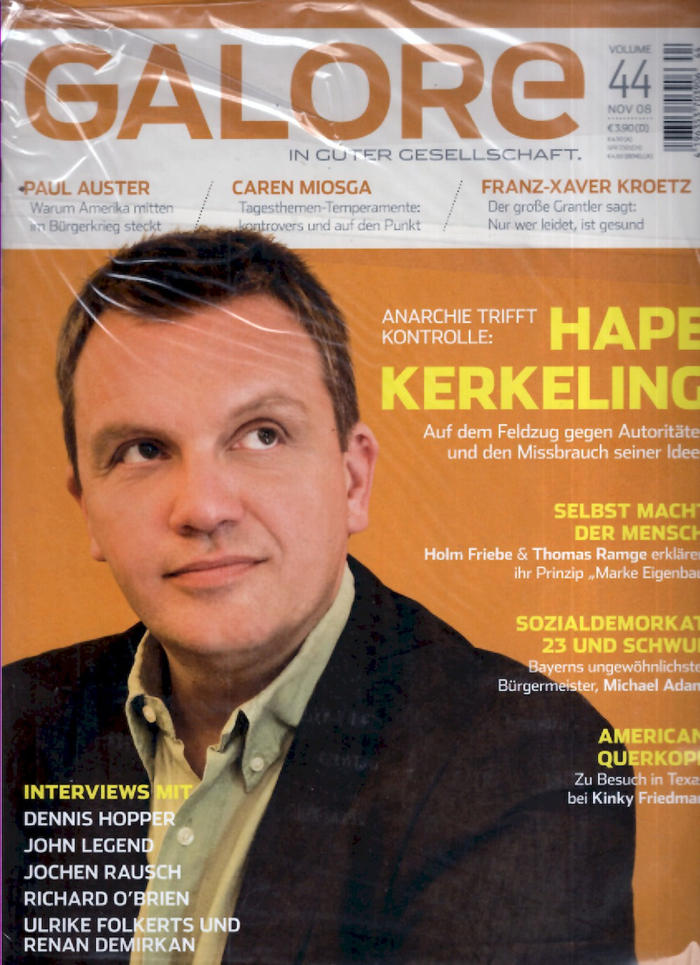 Galore Magazin Deutschland 2008 #44 Hape Kerkeling