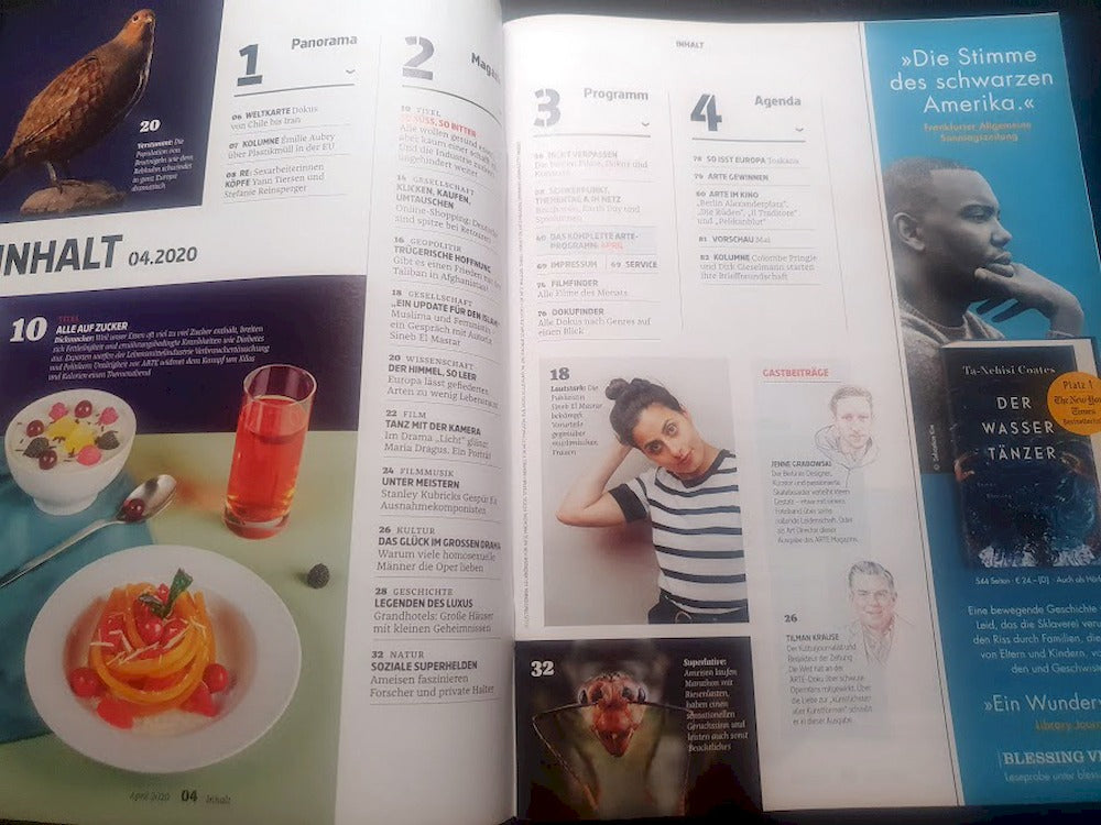 Arte Magazine Allemagne 2020-04 Maria Dragus Stanley Kubrick