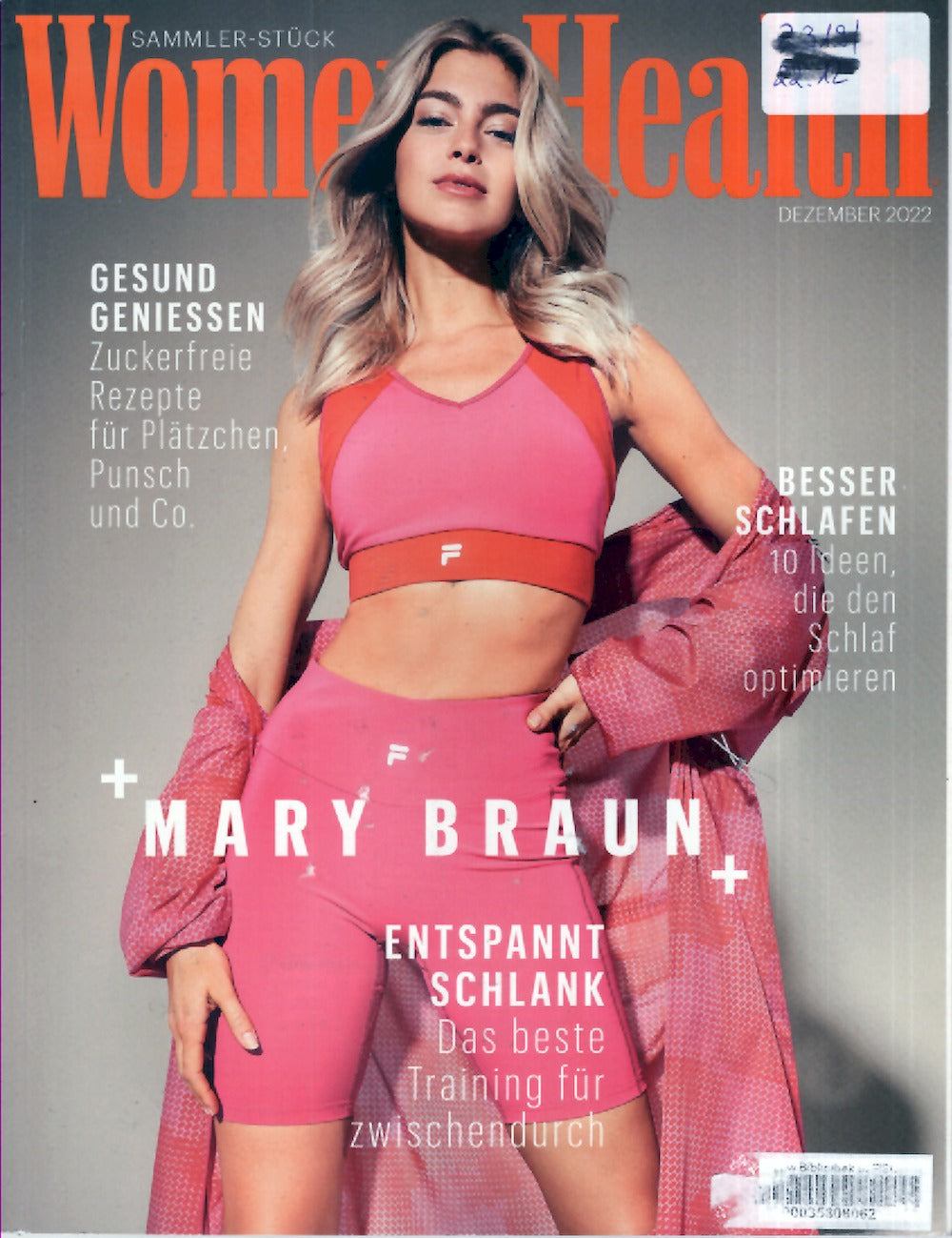 Womens Health Magazin Deutschland 2022-11 Mary Braun Edition