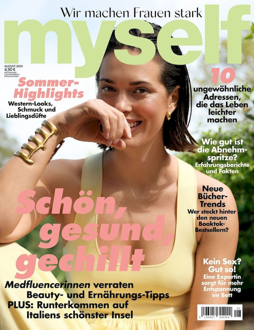 Myself Magazin Deutschland 2024-08 Bettina Buhl