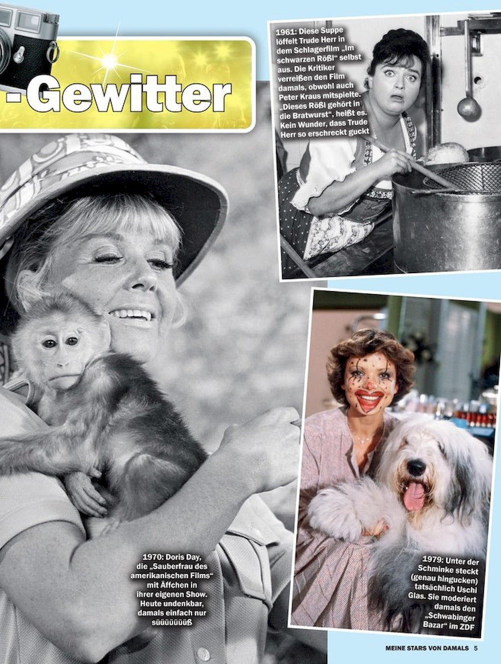 Meine Stars Von Damals Magazin Deutschland 2024-07+08 Barbara Eden Barbra Streisand Doris Day