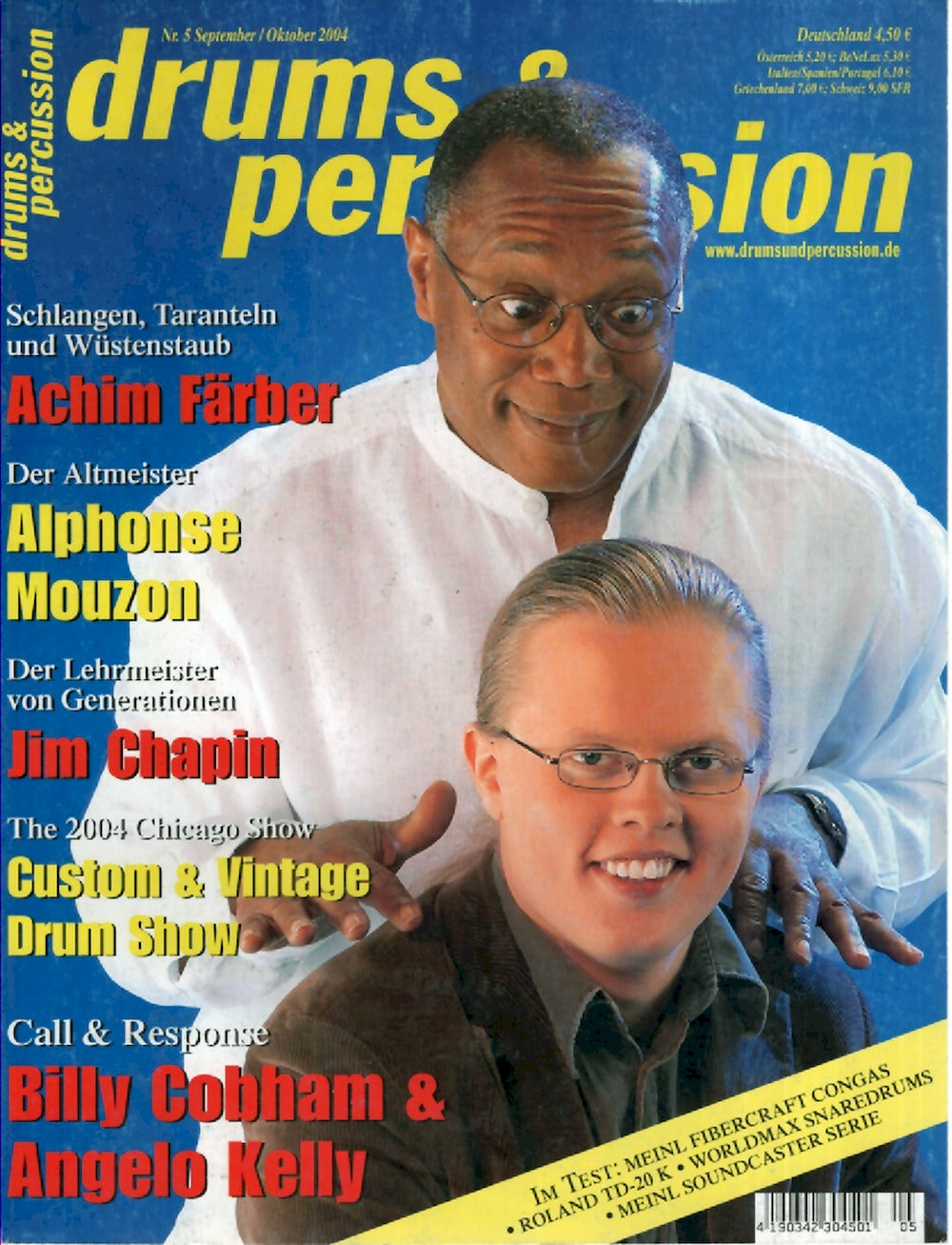 Drums & Percussions Magazin Deutschland 2004-09+10 Billy Cobham Angelo Kelly Jim Chapin