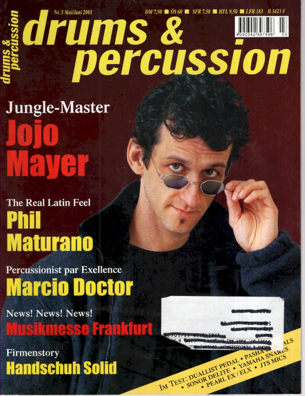 Drums & Percussions Magazin Deutschland 2001-05+06 Jojo Mayer Phil Maturano Marcio Doctor