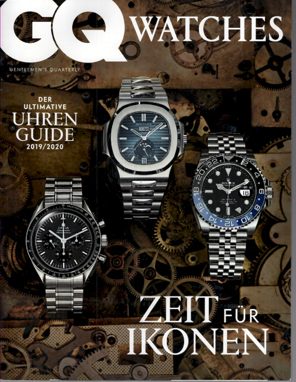 GQ Watches Magazin Deutschland 2019-202 -2020 Rolex Omega