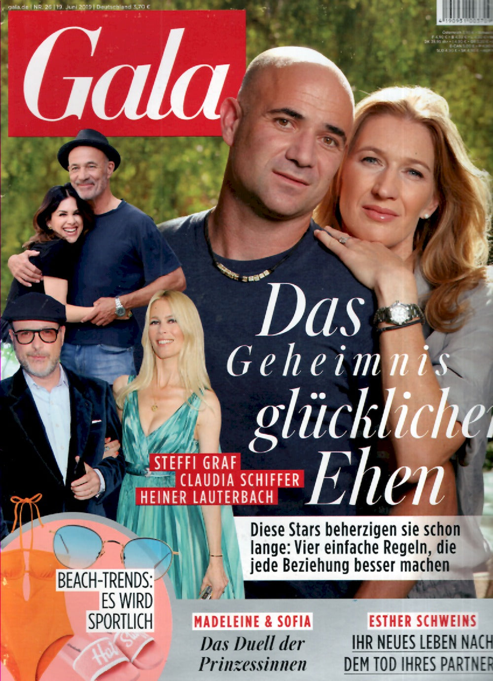 Gala Magazin Deutschland 2019-26 Steffi Graf Claudia Schiffer Heiner Lauterbach