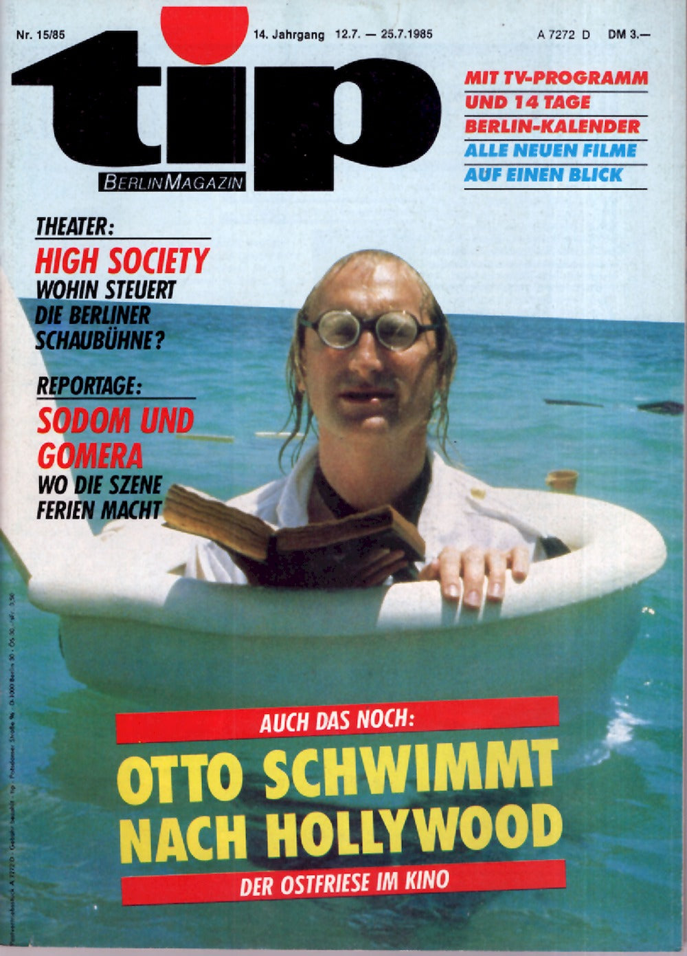 Tip Berlin Magazin Deutschland 1985-15 Otto Waalkes