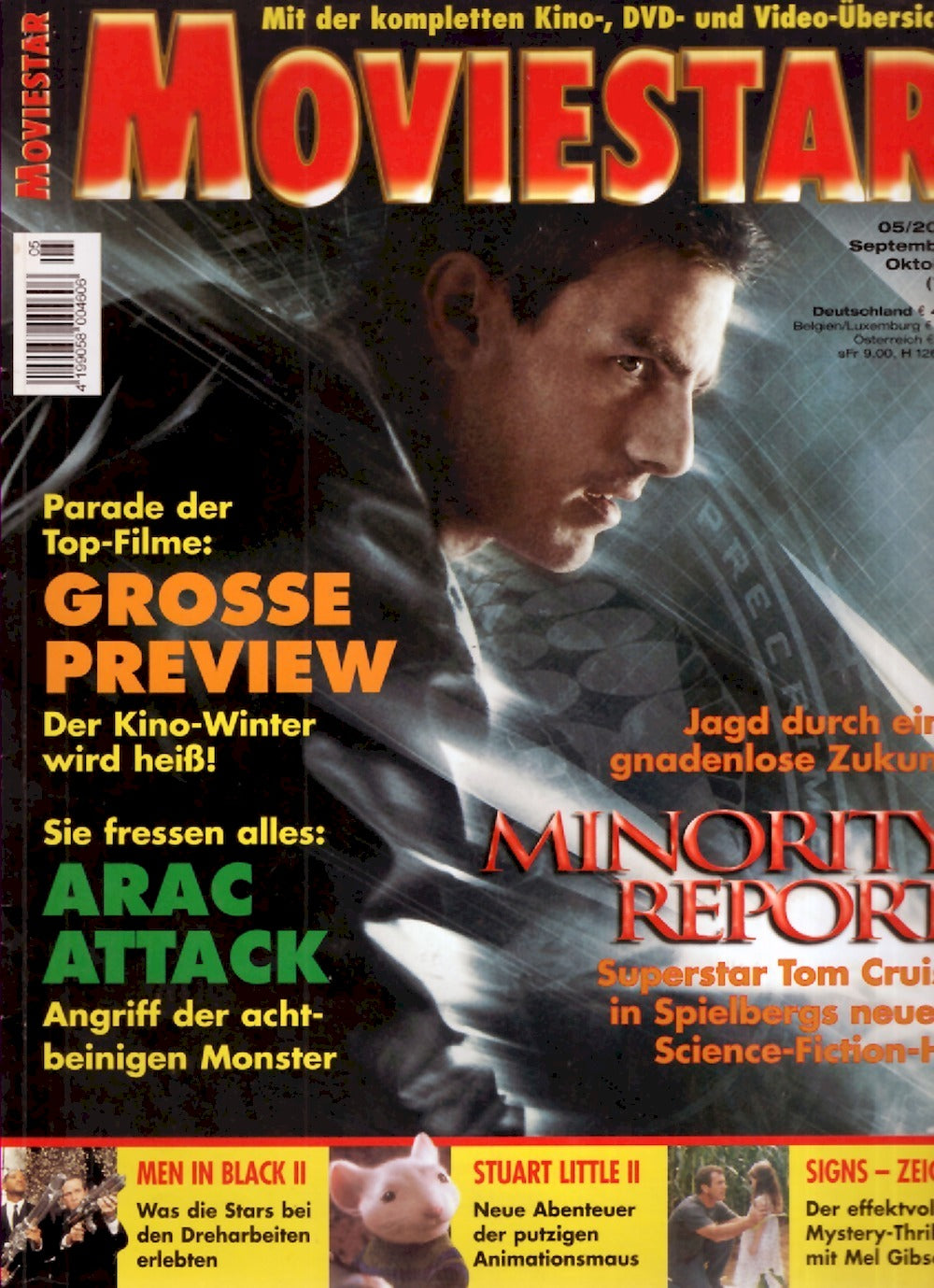 Moviestar Magazin Deutschland 2002 #75 Tom Cruise Will Smith Mel Gibson