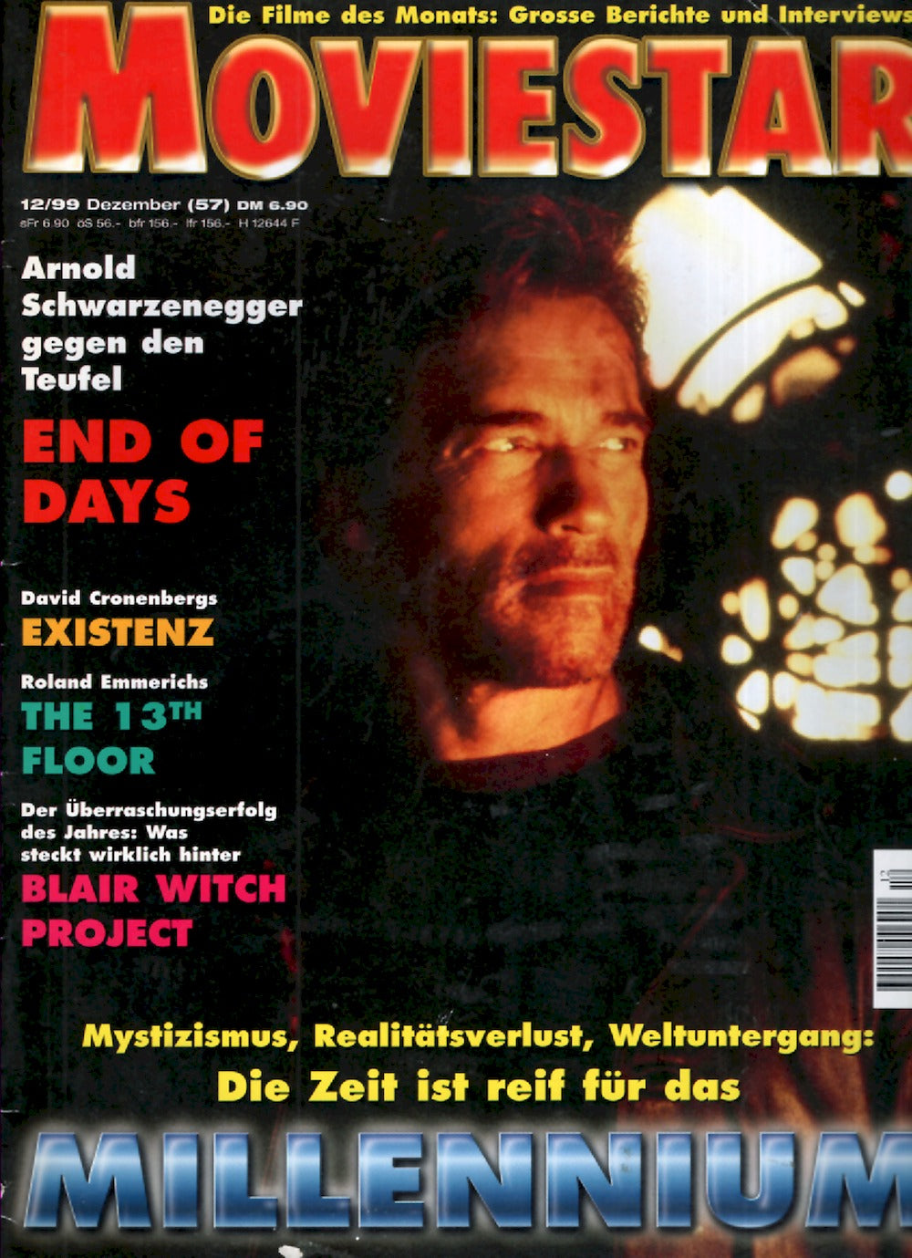Moviestar Magazin Deutschland 1999 #57 Arnold Schwarzenegger