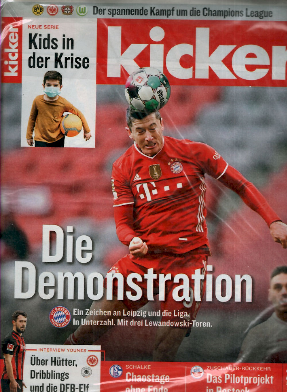 Kicker Magazin Deutschland 2021-024 Lewandowski Bayern München
