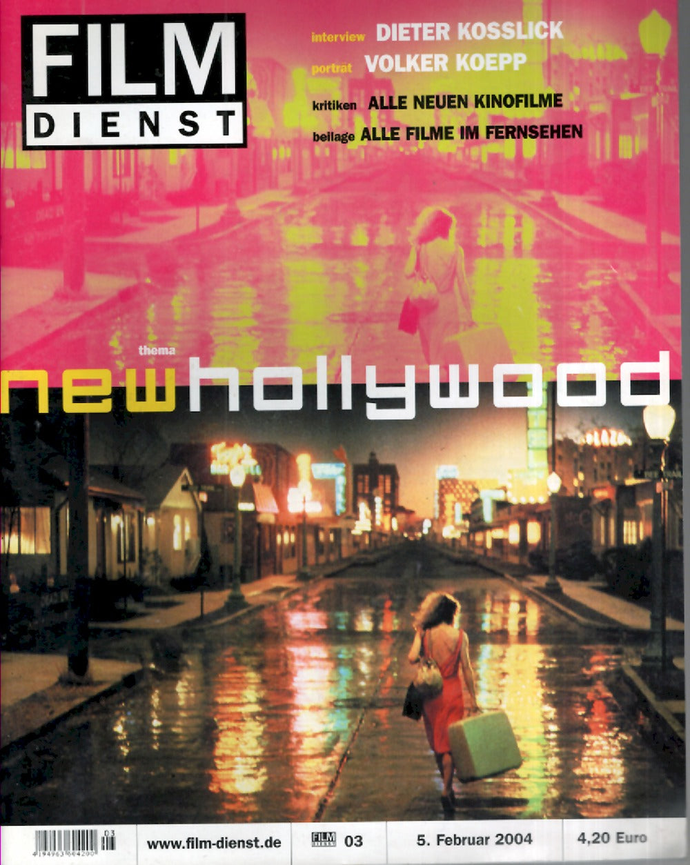 Filmdienst Magazin Deutschland 2004-03 Dieter Kosslick Volker Koepp