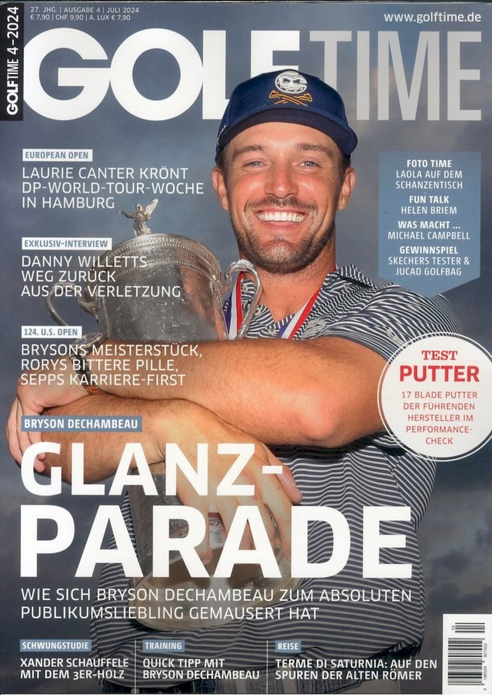 Golf Time Magazin Deutschland 2024-04 Bryson DeChambeau