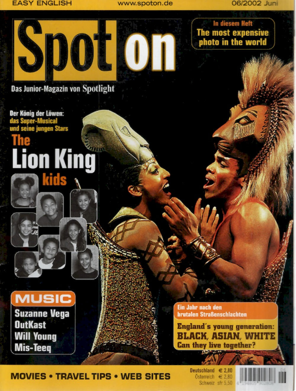 Spot On Magazin Deutschland 2002-06 Suzanne Vega Outkast Will Young