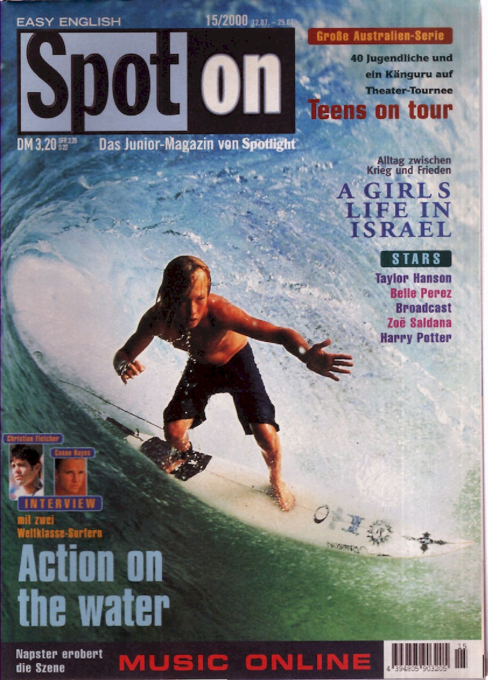 Spot On Magazin Deutschland 2000-15 Christian Fletcher Conan Hayes