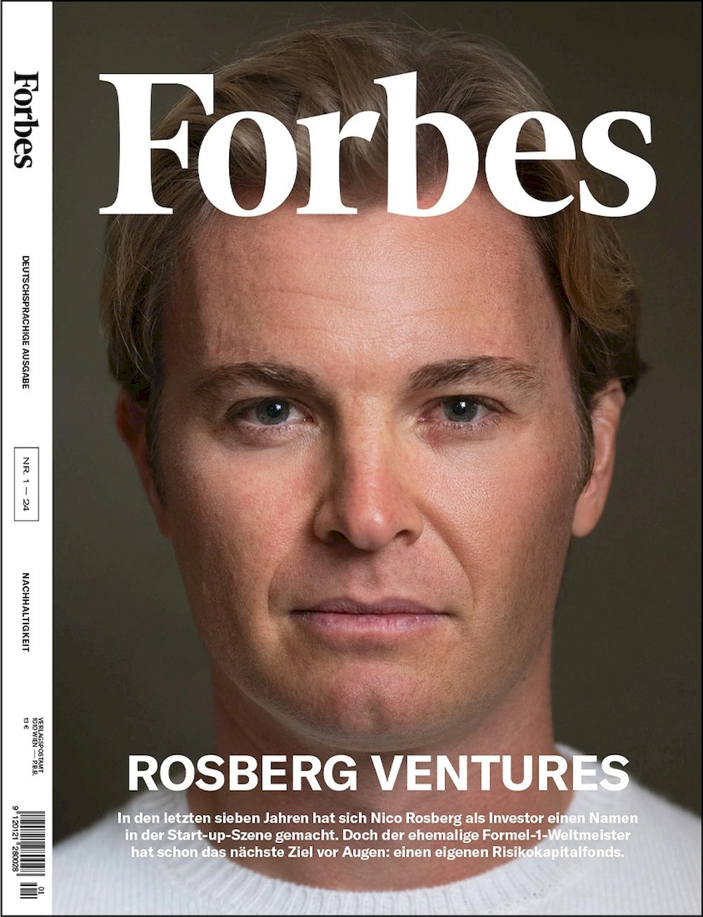 Forbes Lehti Itävalta 2024-01 Nico Rosberg Alkuperäinen painos