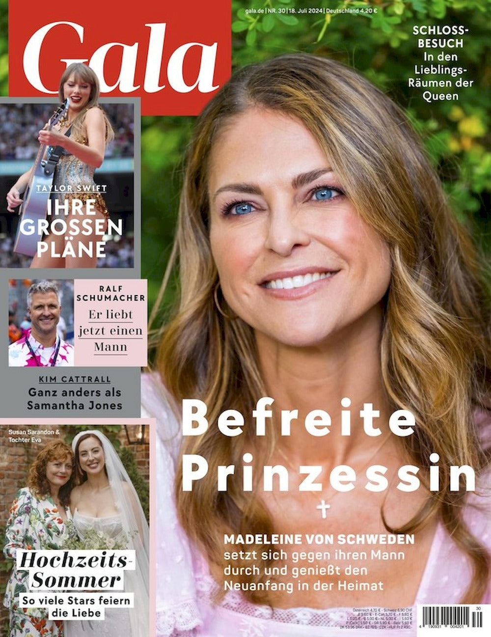 Gala Magazin Deutschland 2024-30 Madeleine Of Sweden Taylor Swift Ralf Schumacher