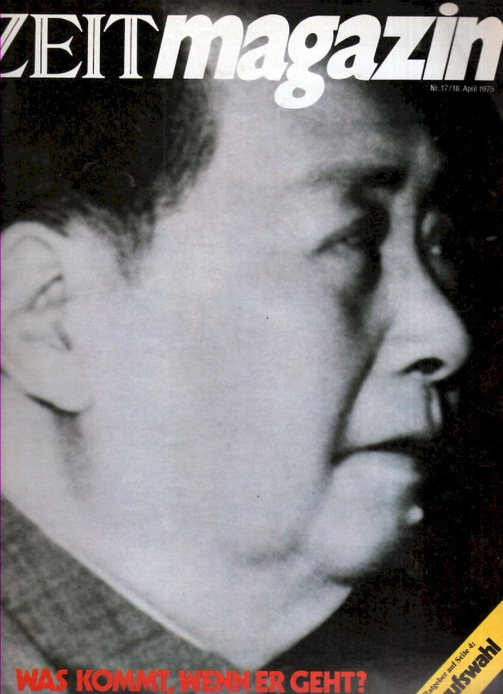 Zeit Magazin Deutschland 1975-17 Mao Zedong