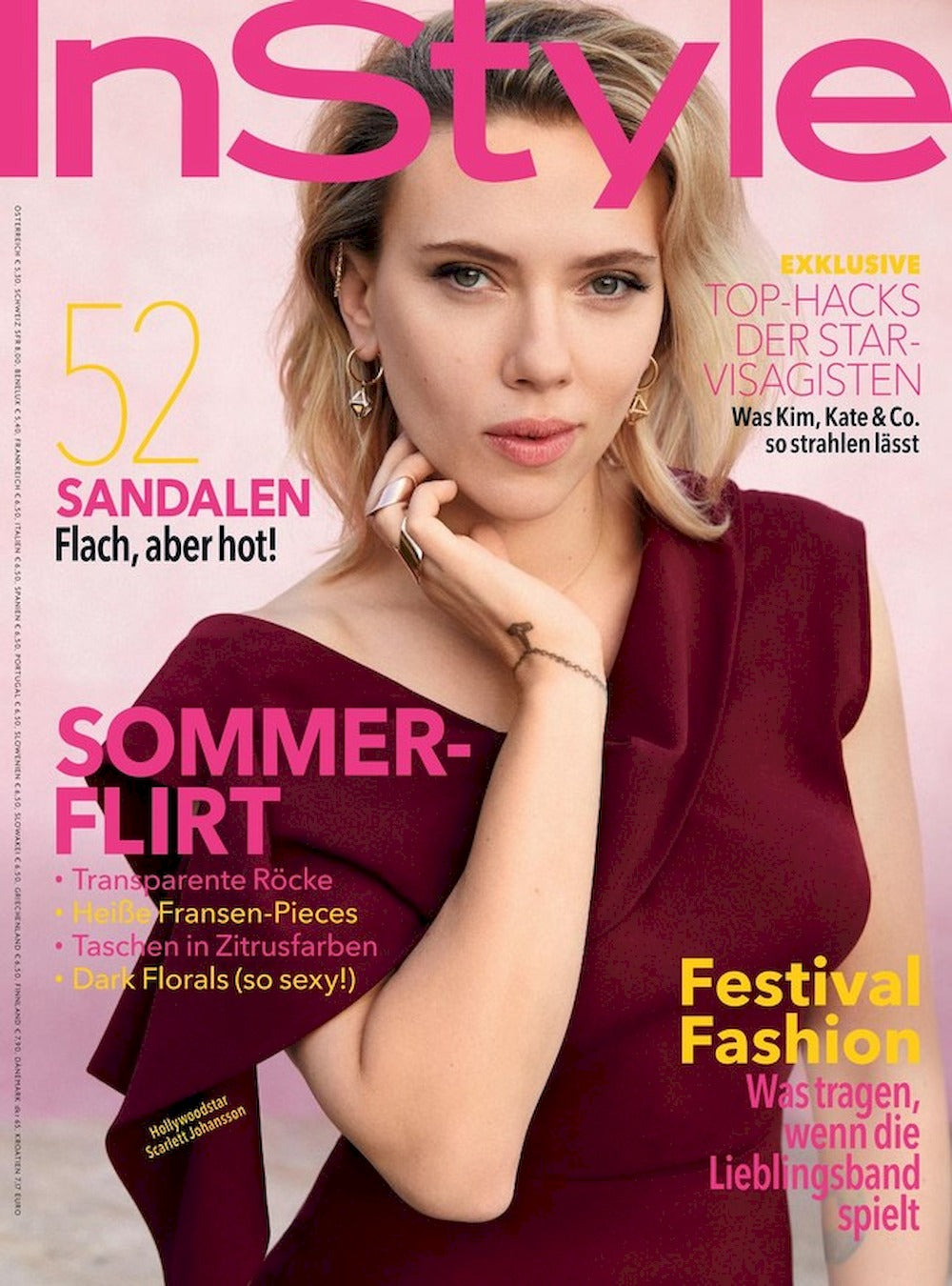 InStyle Revista Alemania 2024-08 Scarlett Johansson