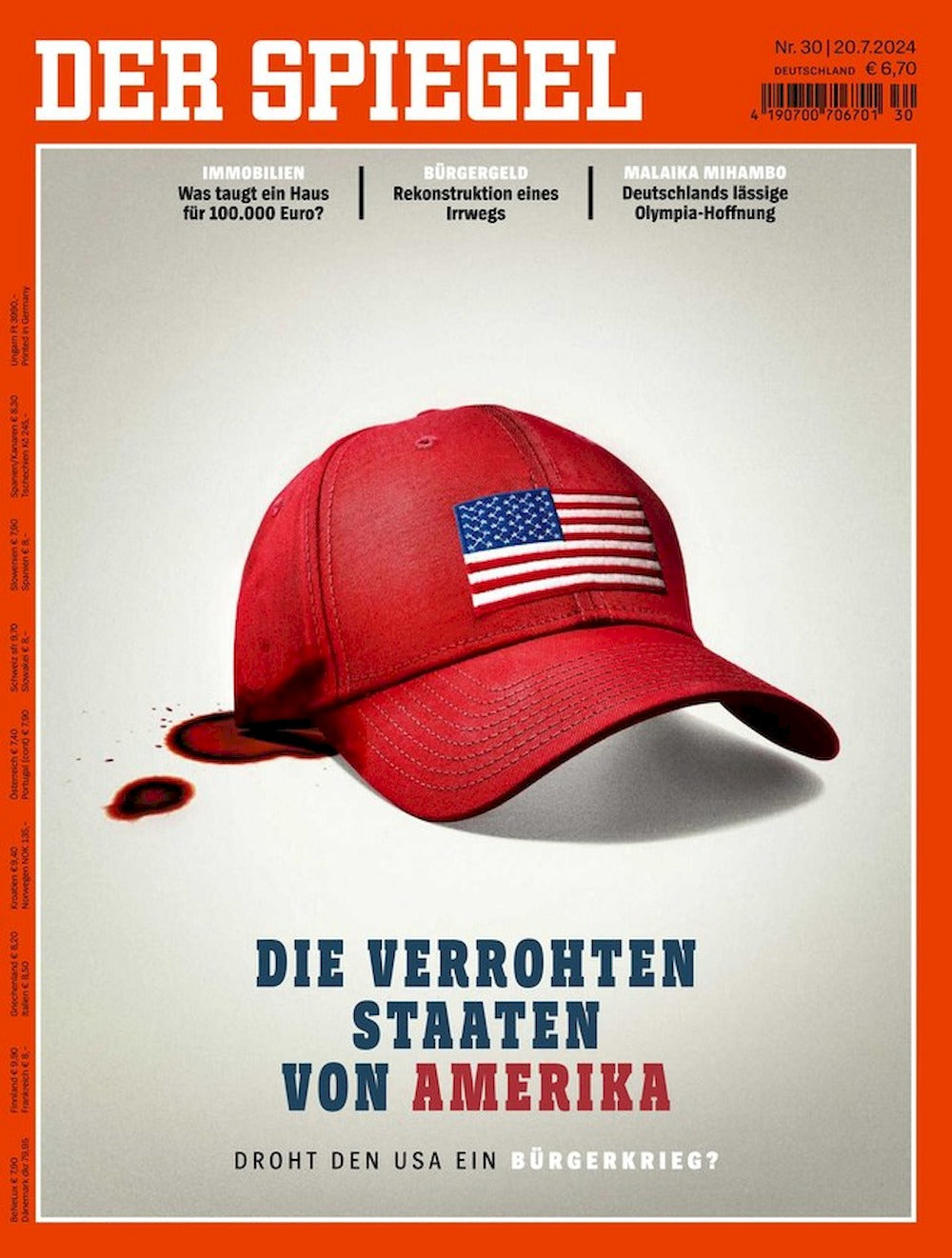 Der Spiegel Revista Alemania 2024-30 Trump USA