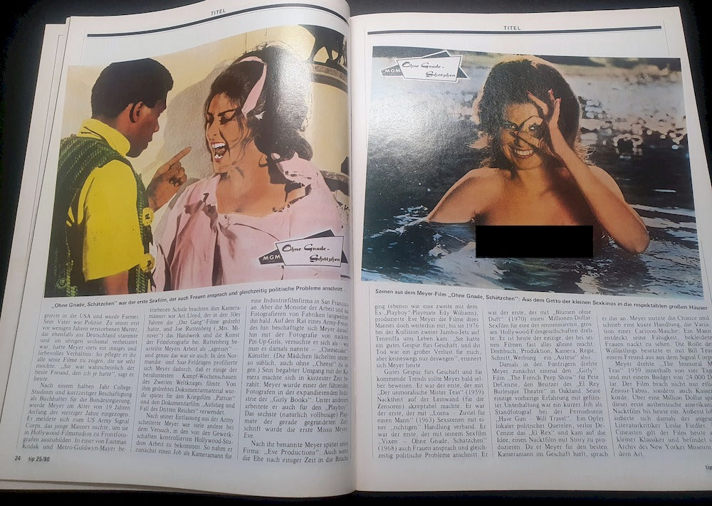 Tip Berlin Tijdschrift Duitsland 1980-25 Russ Meyer
