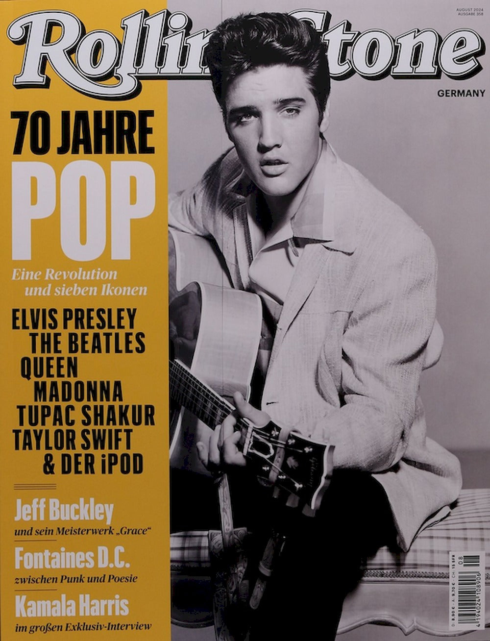Rolling Stone Magazin Deutschland 2024-08 Elvis Presley The Beatles Queen Madonna