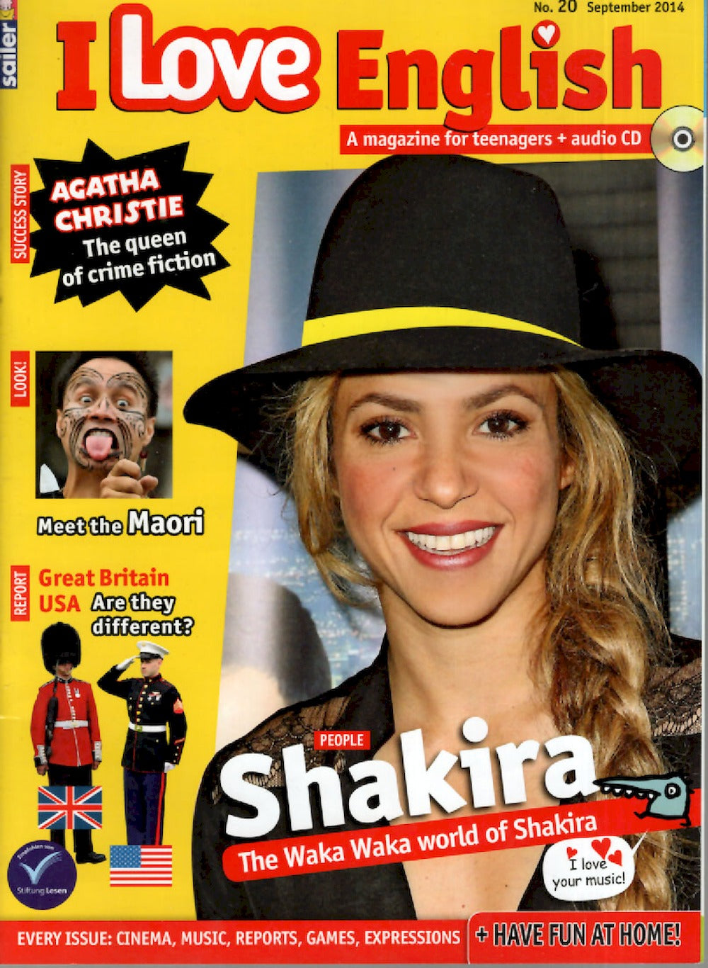 I Love English Magazin Deutschland 2014 #20 Shakira