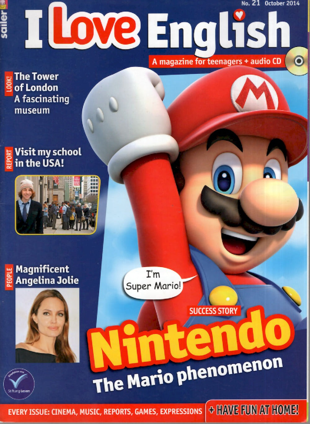 I Love English Magazin Deutschland 2014 #21 Super Mario